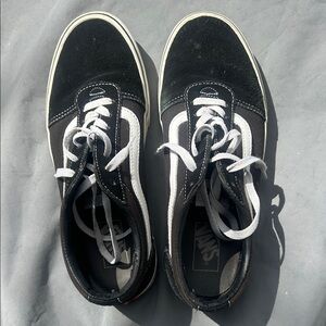 Vans Classic Black and White Sneakers